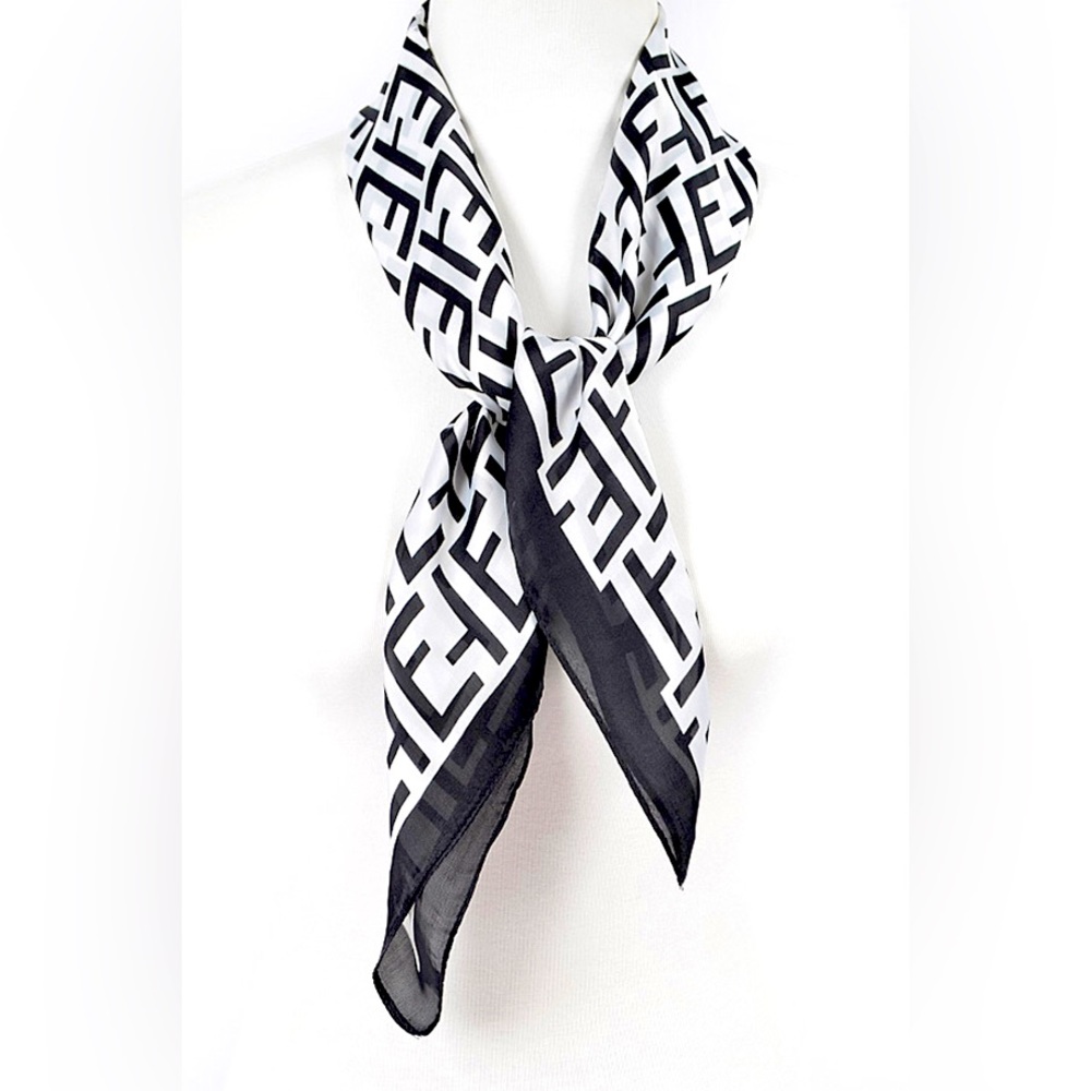 Logo Printed Scarf